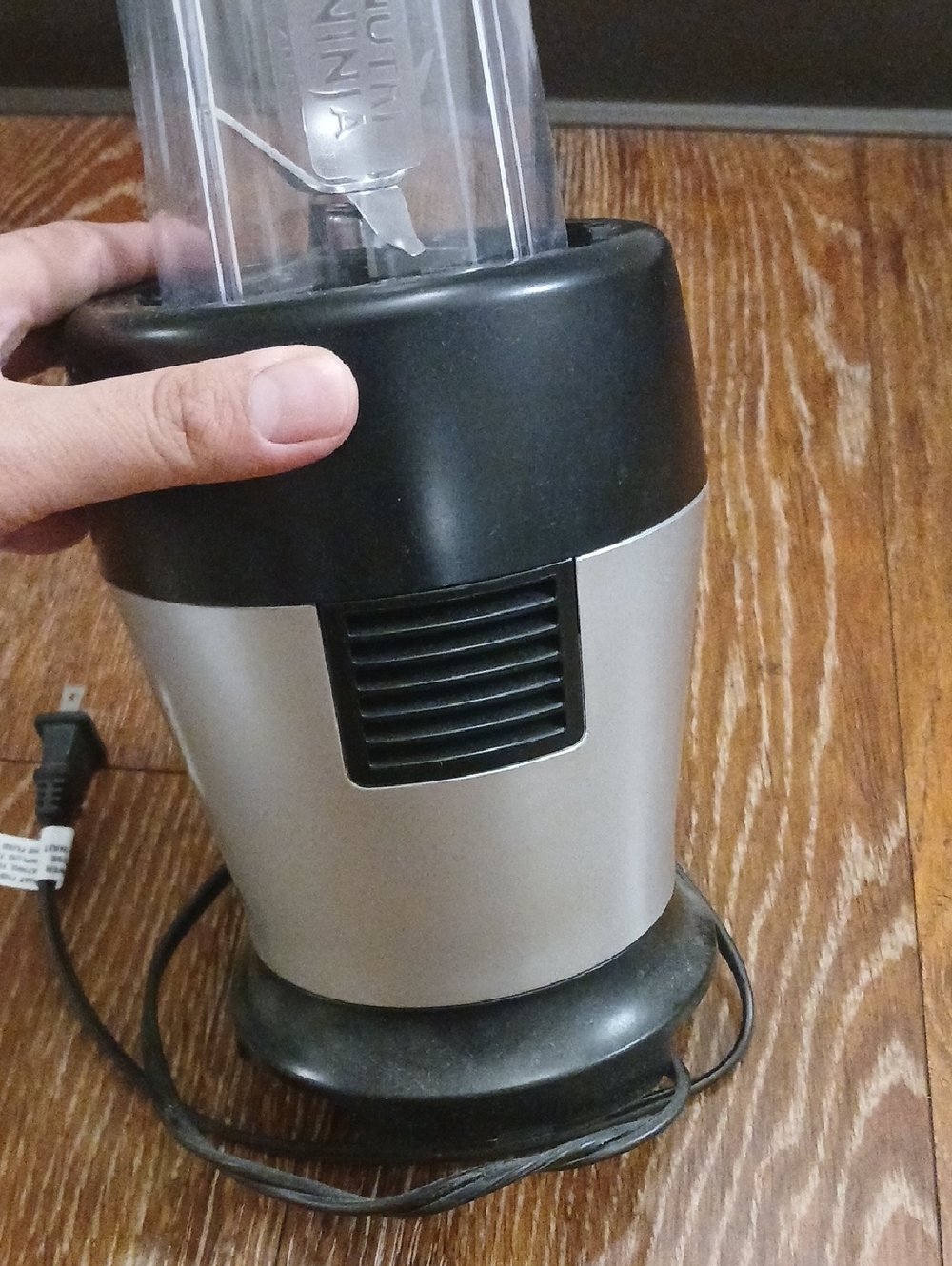 Ninja Nutri Pro Compact Personal Blender — Silver and Black - Picture 8 of 9